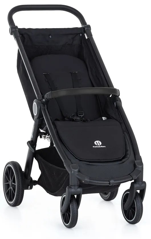 PETITE&MARS kočík Street+ RWS black + strieška limited 100 stylish beauty