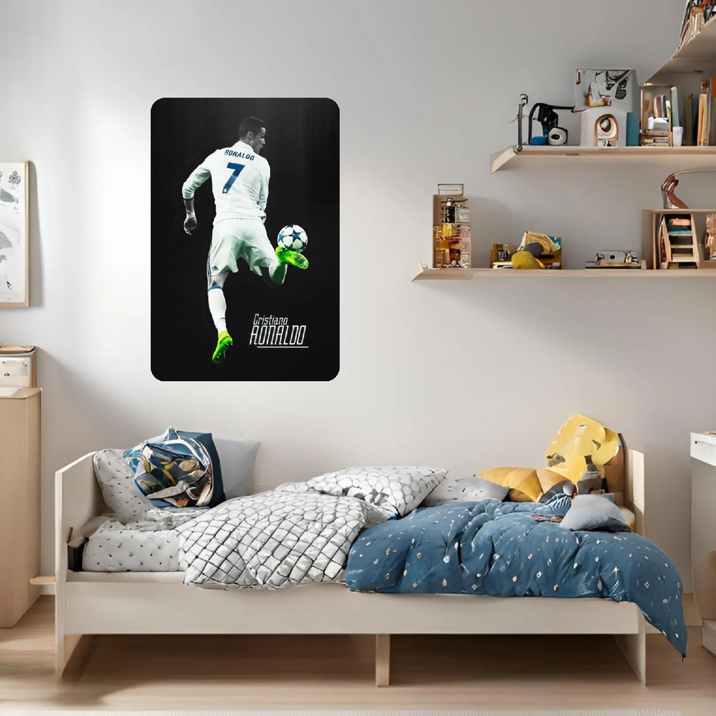 Textilná nálepka na stenu "Cristiano Ronaldo 2"