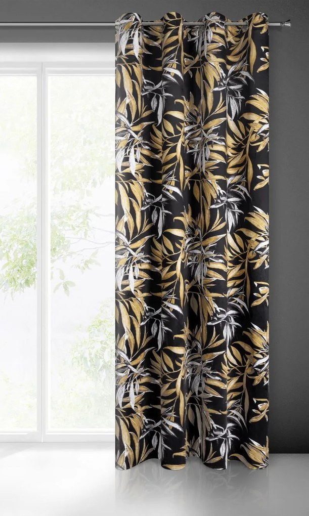 Dekorstudio Dekoračný zamatový záves ZOJA 140x250cm béžový