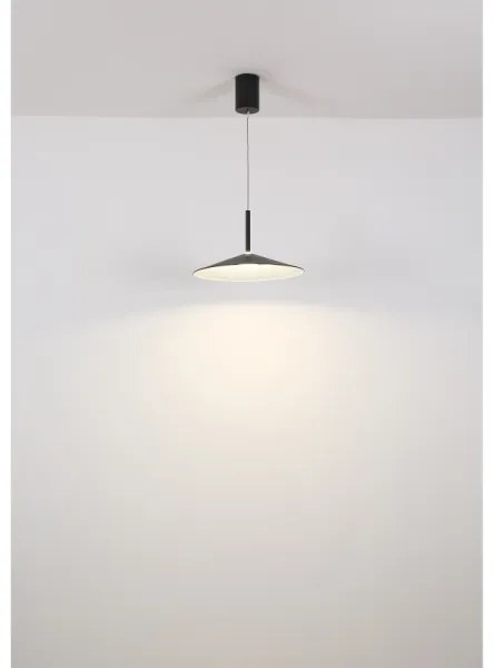 Globo 15635S - LED závesný luster na lanku LAMPONE LED/18W/230V 4000K čierny