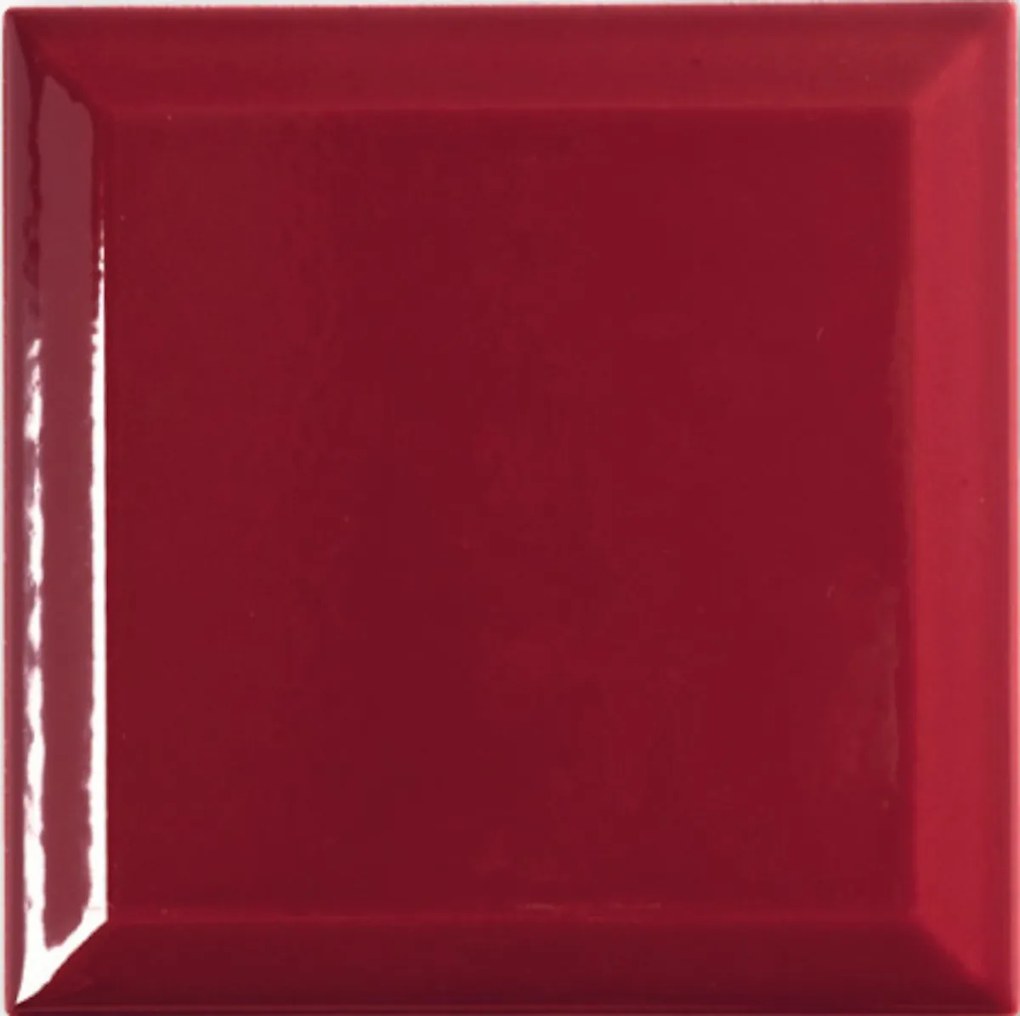 Dlažba Tonalite Diamante bordeaux diamant 15x15 cm lesk DIA562