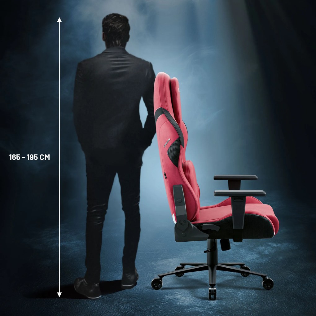 Herné kreslo Normal Size, červený-čierny: Diablo X-One Prime Bloody Mary