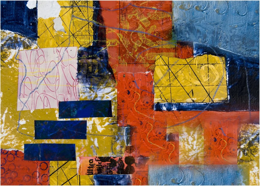 Obraz - Abstrakcia (70x50 cm)