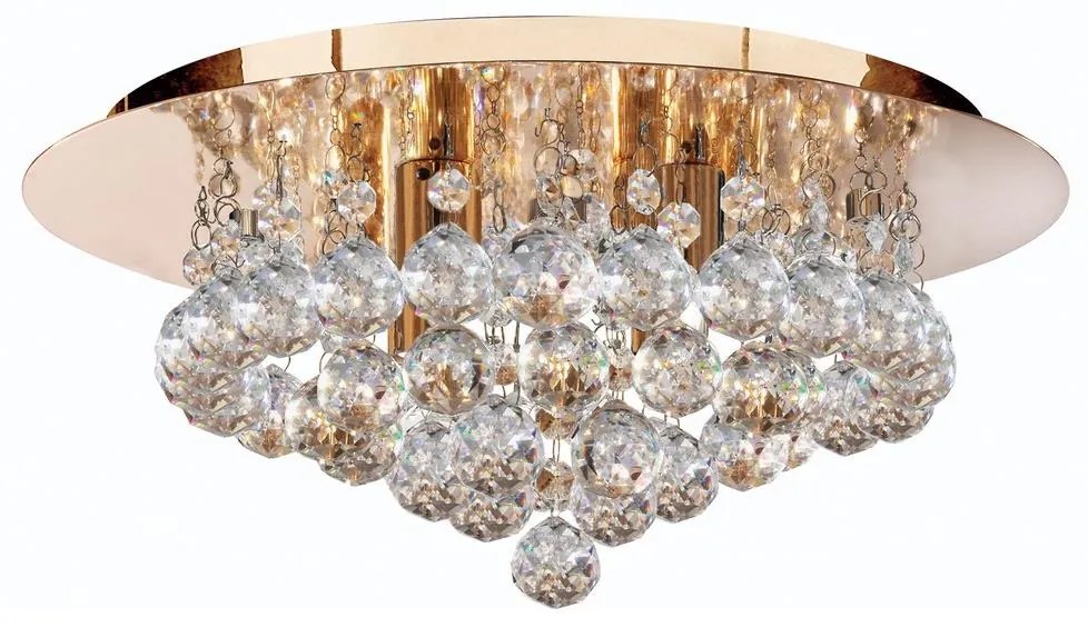 Searchlight 3404-4GO - Stropné svietidlo HANNA 4xG9/33W/230V