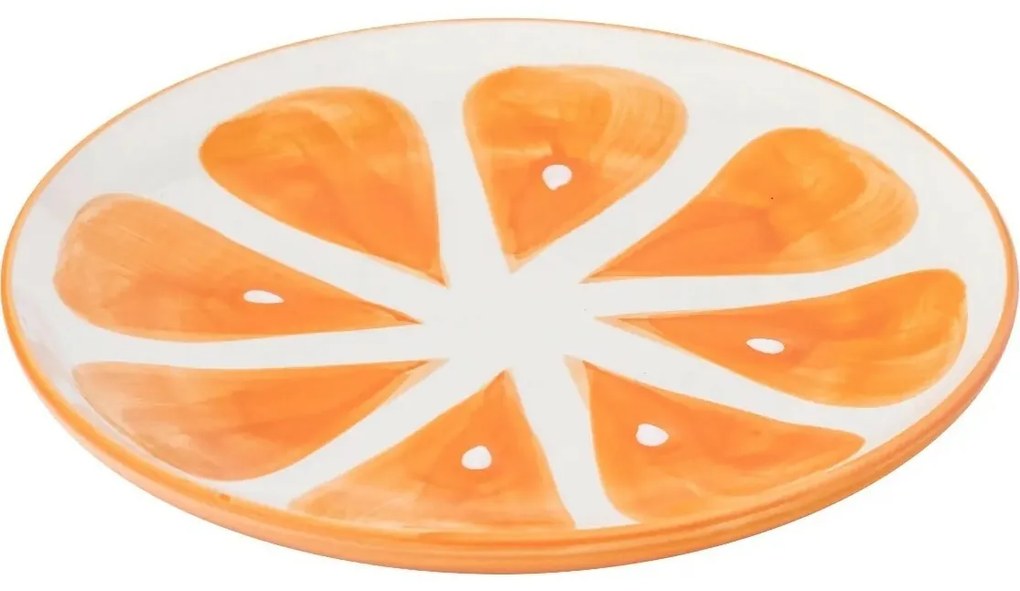 Altom Sada keramických tanierov Tropicana pomaranč20 cm, 2 ks