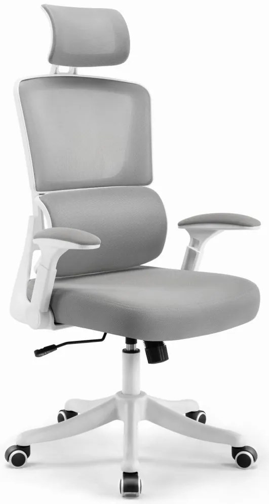 Herné kreslo HC-1011 Gray Mesh