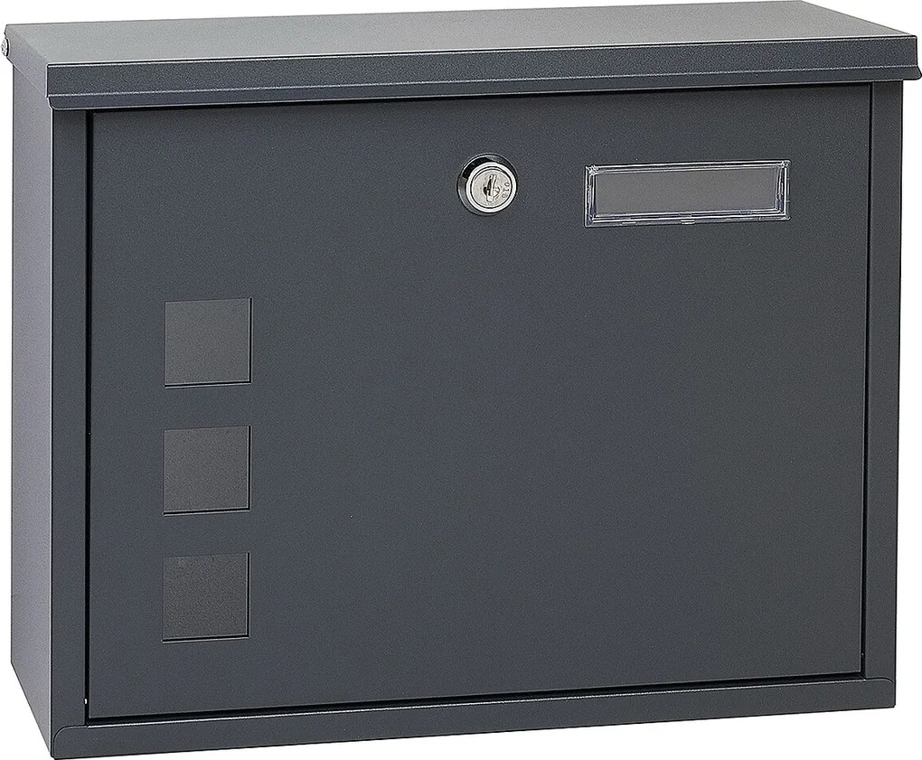 Poštová schránka RICHTER BK.519.G.AM (antracit matný), RICHTER antracit matná