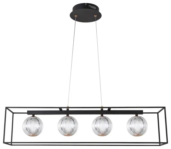 LED Luster na lanku LED/14W/230V 3000K