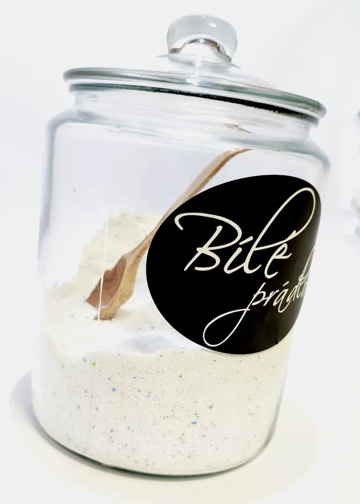 ADEO Sklenená dóza, veľký objem 6,35 l BISCOTTI