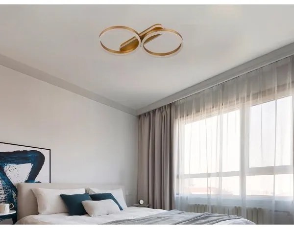 Stmievateľné stropné LED svietidlo LED/60W/230V 3000-6500K + diaľkové ovládanie