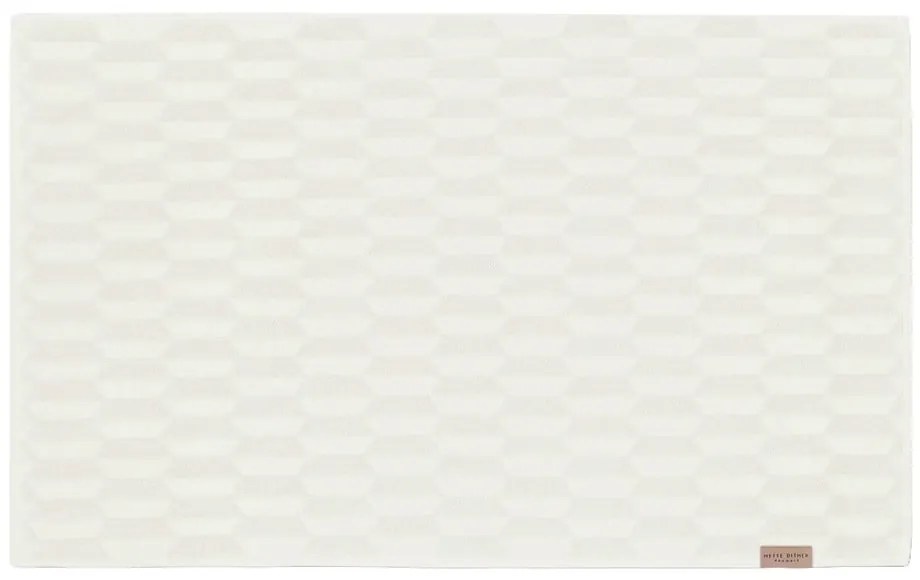 Krémovobiela kúpeľňová predložka 50x80 cm Geo - Mette Ditmer Denmark