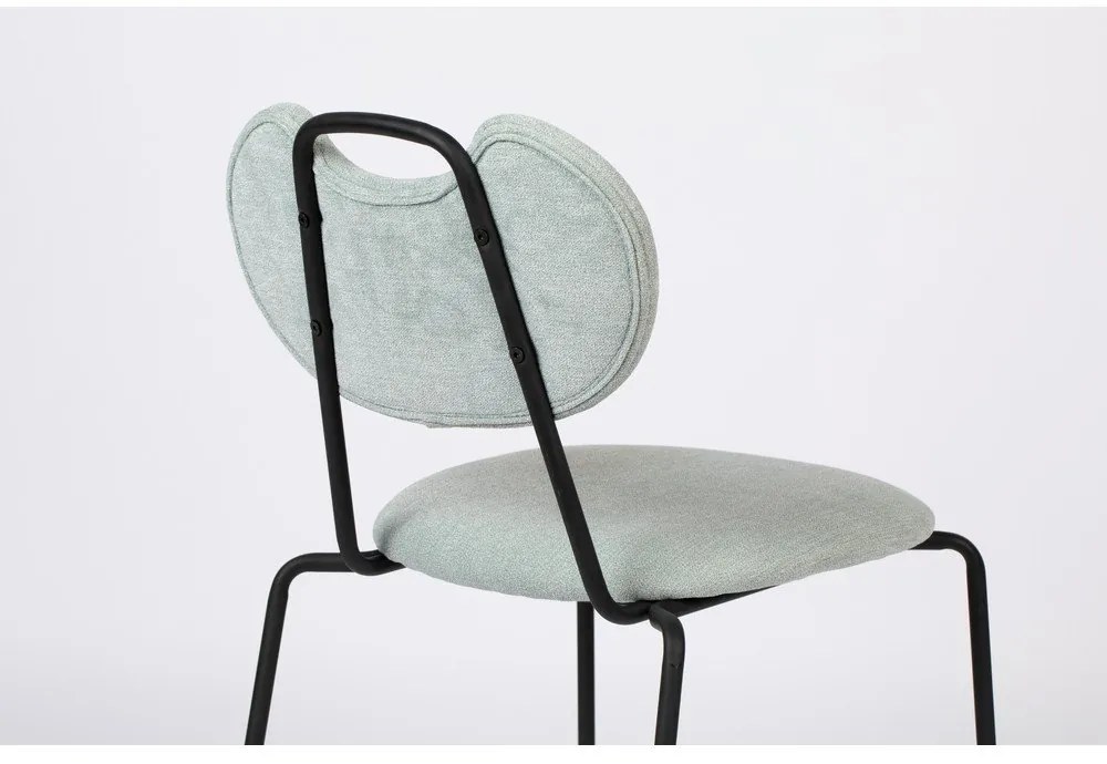 Svetlozelené jedálenské stoličky v súprave 2 ks Aspen - White Label