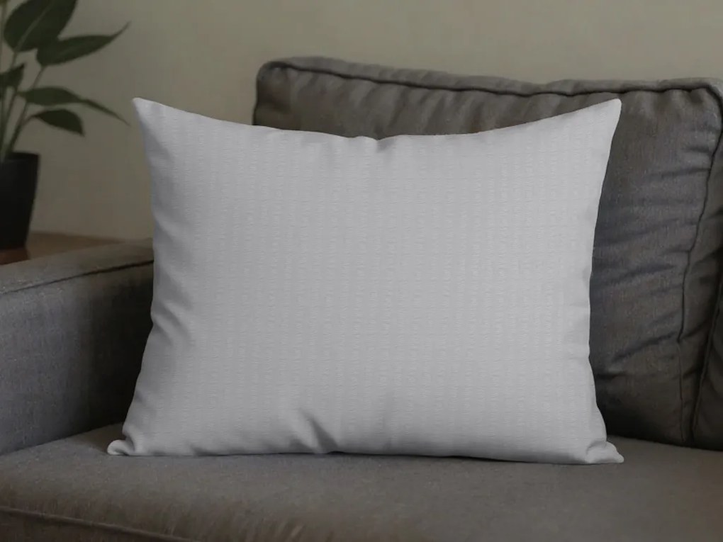 Kreponová obliečka na vankúš DENYX 70x90 cm sivá