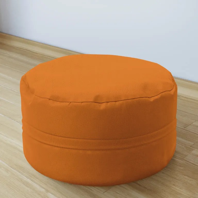 Goldea bavlnený sedacie bobek 50x20 cm - oranžový 50 x 20 cm
