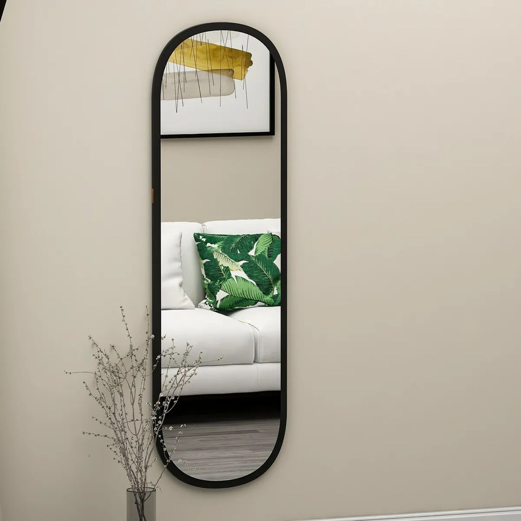 Zrkadlo Magnum Black 40 x 120 cm