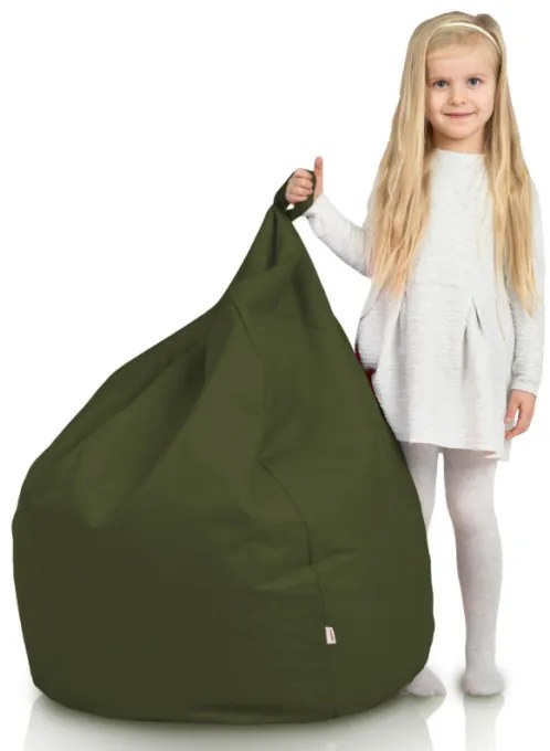 Sedací vak SAKO tmavozelený OUTDOOR