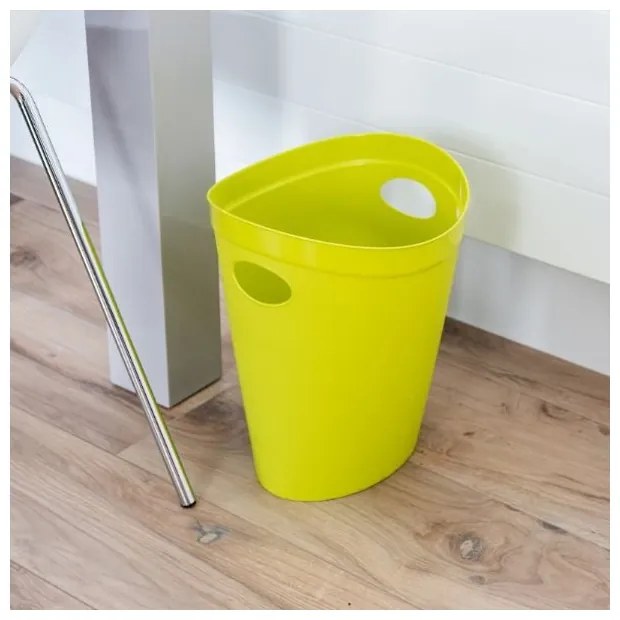 Čierny odpadkový kôš na papier Addis Flexi, 27 x 26 x 34 cm