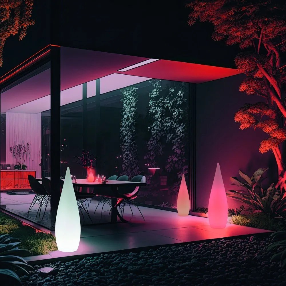 LED solárne vonkajšie svietidlo ø 25 cm Palmas - Reality