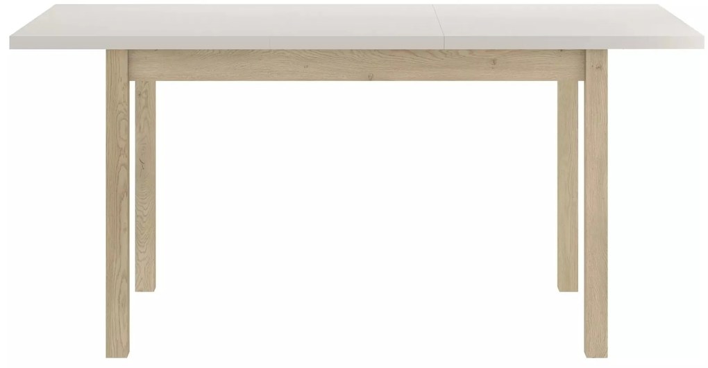 Rozkládací jídelní stůl Adam 100/140 cm kašmír/dub cremona torro