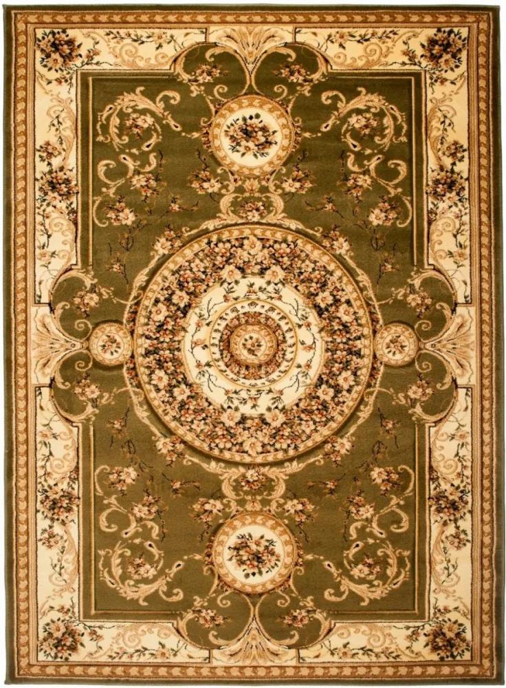 Kusový koberec klasický vzor 3 zelený, Velikosti 300x500cm