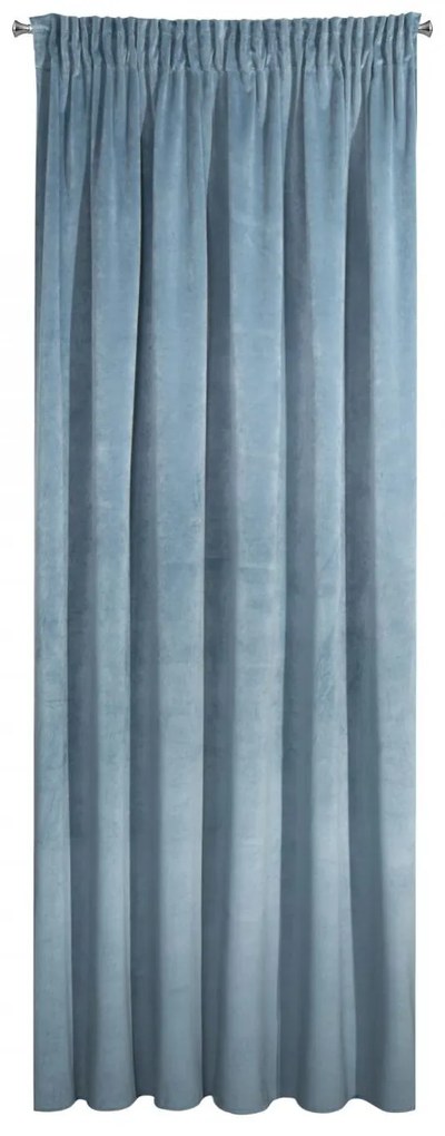 ZATEMŇOVACÍ ZÁVES NA PÁSKE VILLA 140X270 CM MODRÁ