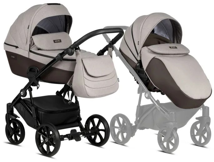 Kočík TUTIS Viva4 2v1 Warm Grey