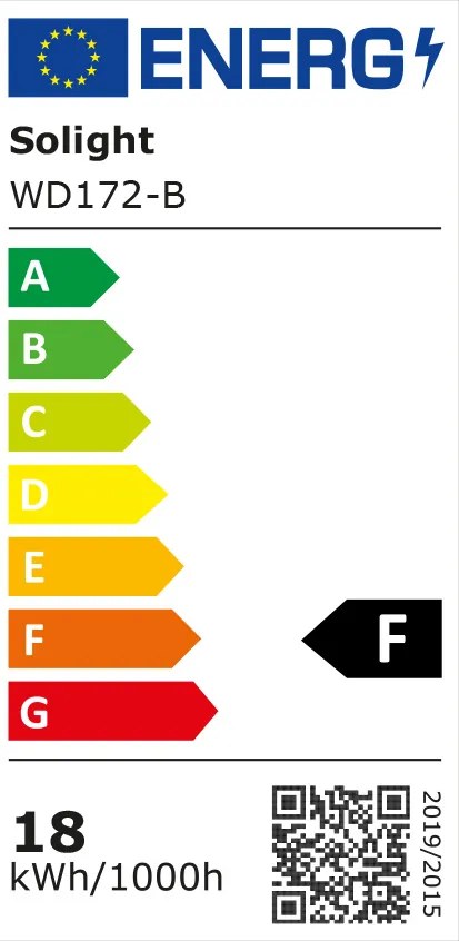 LED mini panel CCT, prisadený, 18W, 1530lm