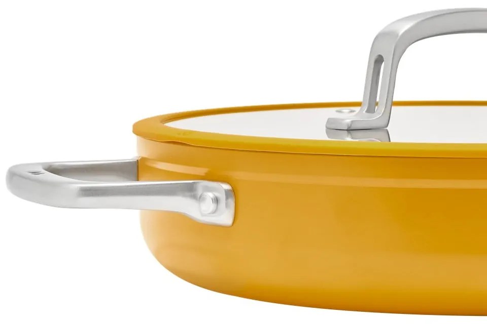 Panvica s pokrievkou/s keramickým povrchom ø 28 cm tegame Meda 3.0 – FABINI