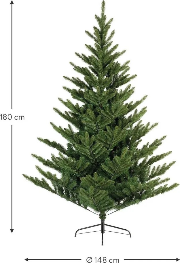 Umelý vianočný stromček Smrek, 180 cm