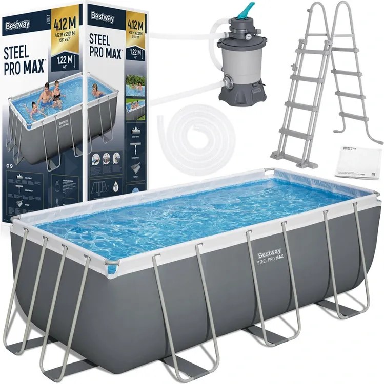 Bazén Bestway Frame 412x201x122cm 10v1 56457