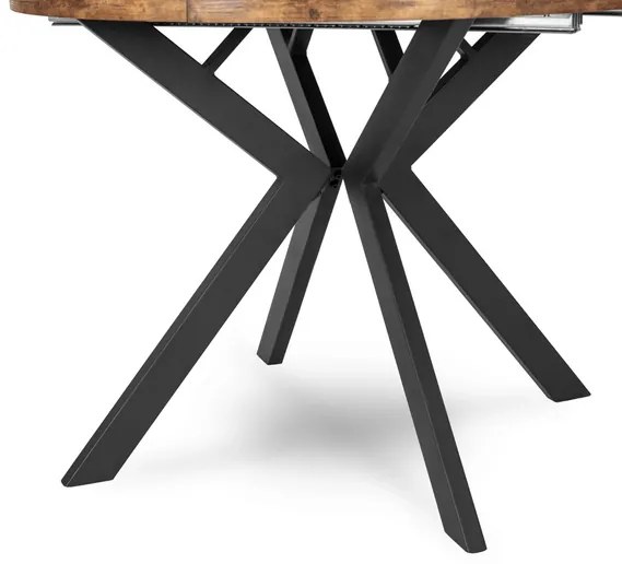 Jedálnský roťahovací stôl PERSEUS dub rustikal 100-250cm - vintino.sk