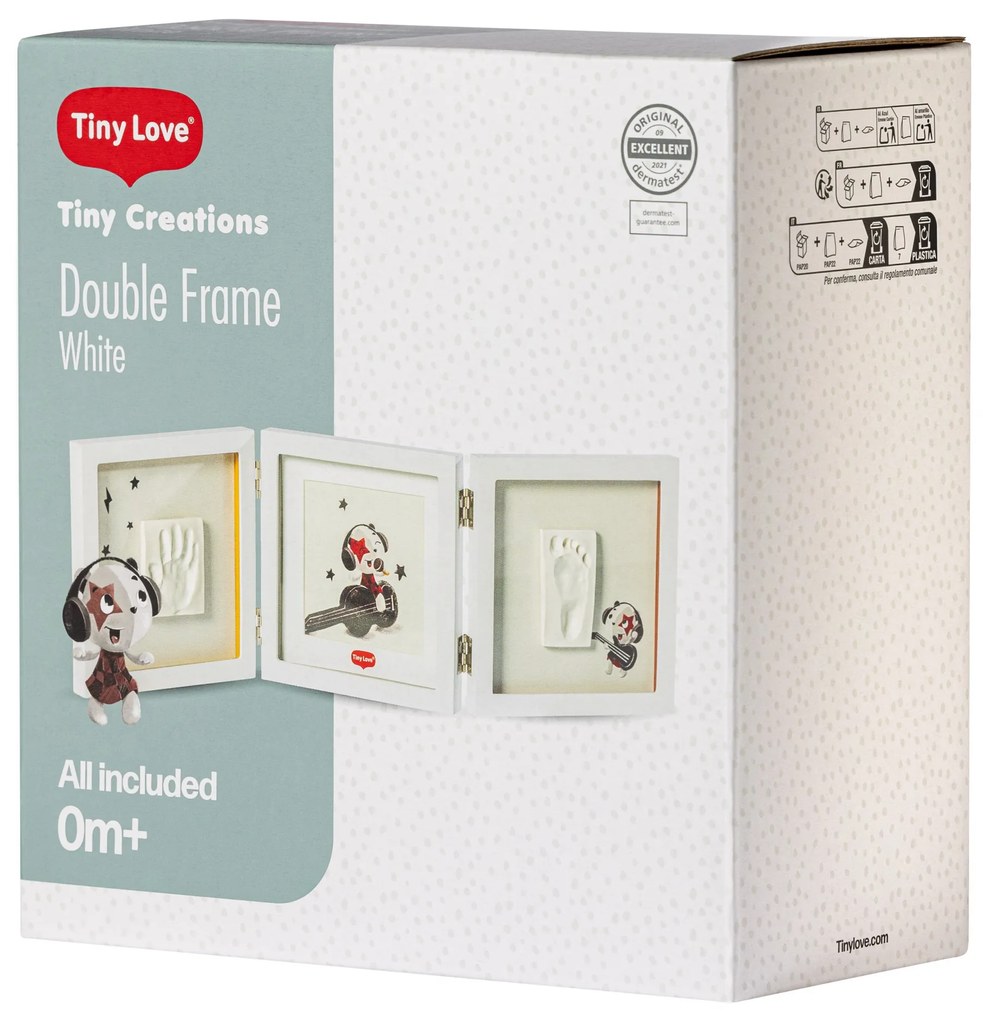 Double Frame White Tiny Creations