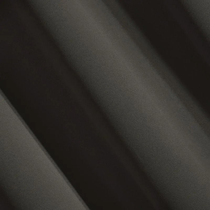 Grafitovohnedý zatemňovací záves na páske PARISA 135x270 cm