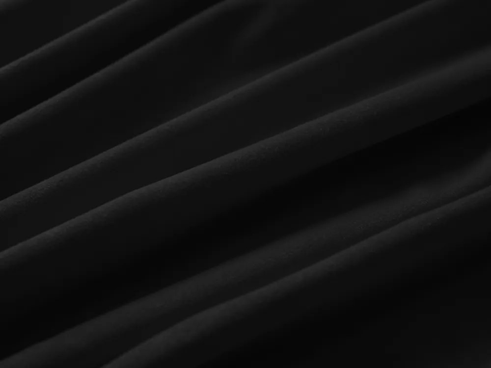 Biante Zamatový štvorcový obrus Velvet Prémium SVP-023 Čierny 130x130 cm