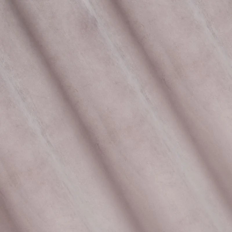 Moderný záves v púdrovej farbe so zavesením na kruhy 140 x 250 cm