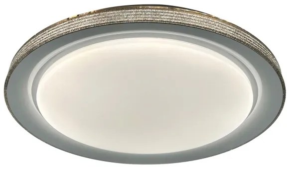 LED Stm. kúp. stropné svietidlo GRAŻYNA LED/48W/230V 3000-6000K pr. 41 cm IP44 +DO