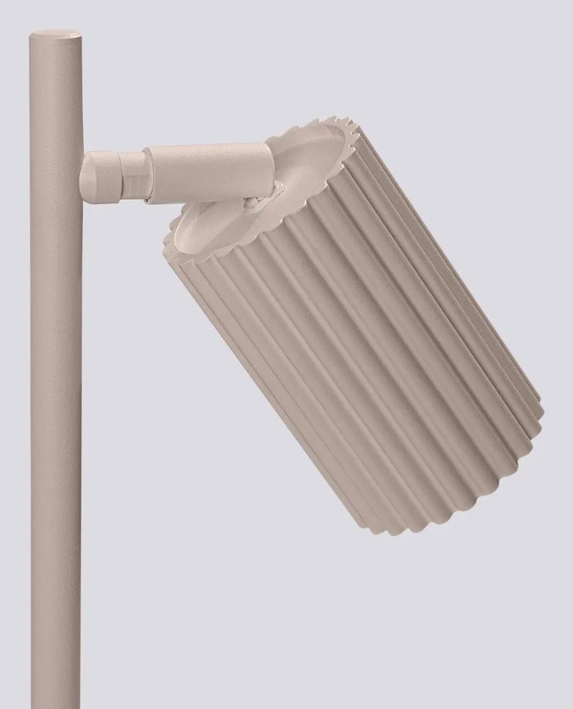 Taupe kovová stolová lampa (výška 43 cm) Gleam – Sollux