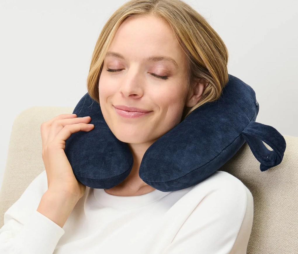 Krčný vankúš, pamäťová pena