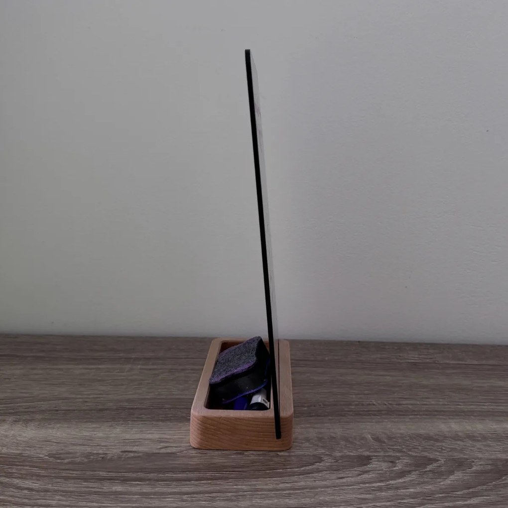 Toptabule.sk Organizér - stolová popisovacia tabuľa na poznámky