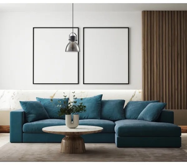 ITALUX PND-22371-1-BK+SG - Luster na lanku DARLENA 1xE27/40W/230V čierna