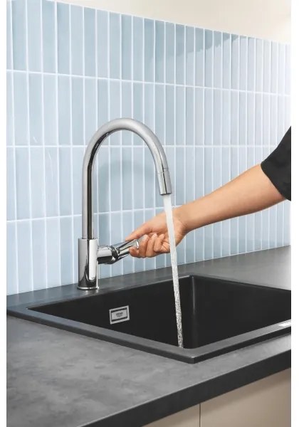 GROHE 30551000 - Drezová batéria START EDGE 357 mm lesklý chróm