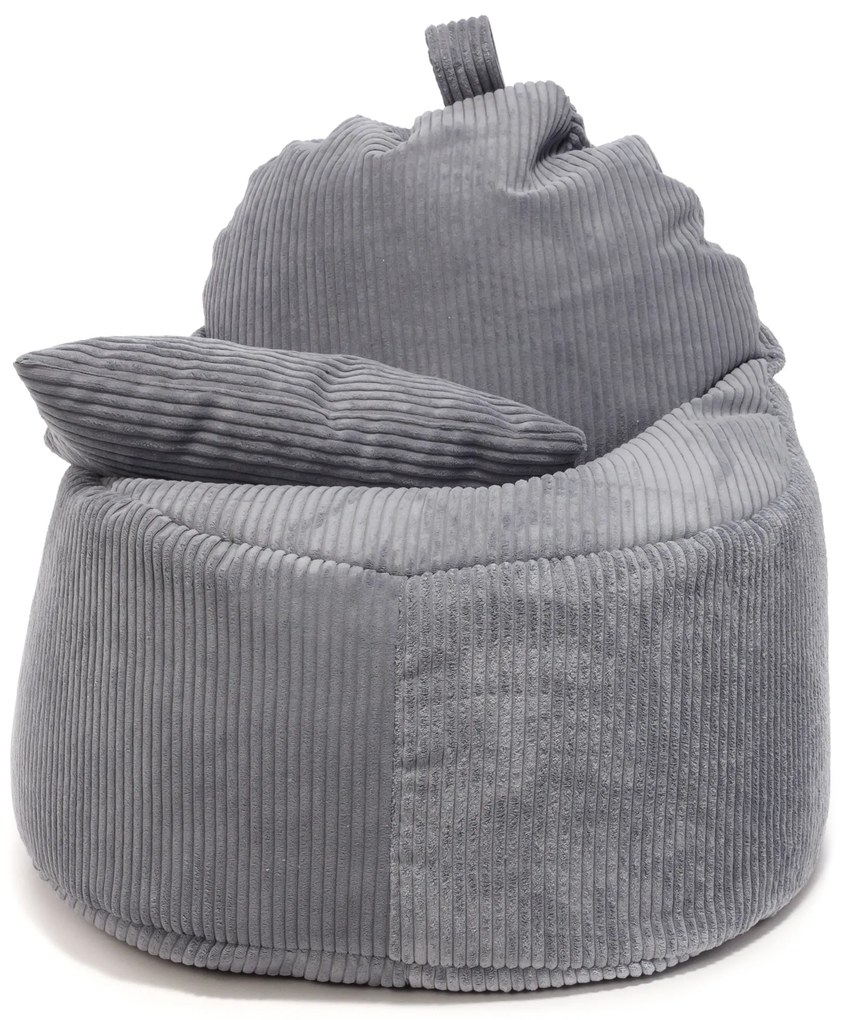 INTERMEDIC SK Kreslo Yoko Velvet – manšestrové kreslo s vankúšom, 75x70x30 cm Farba: SZ03 - béžová