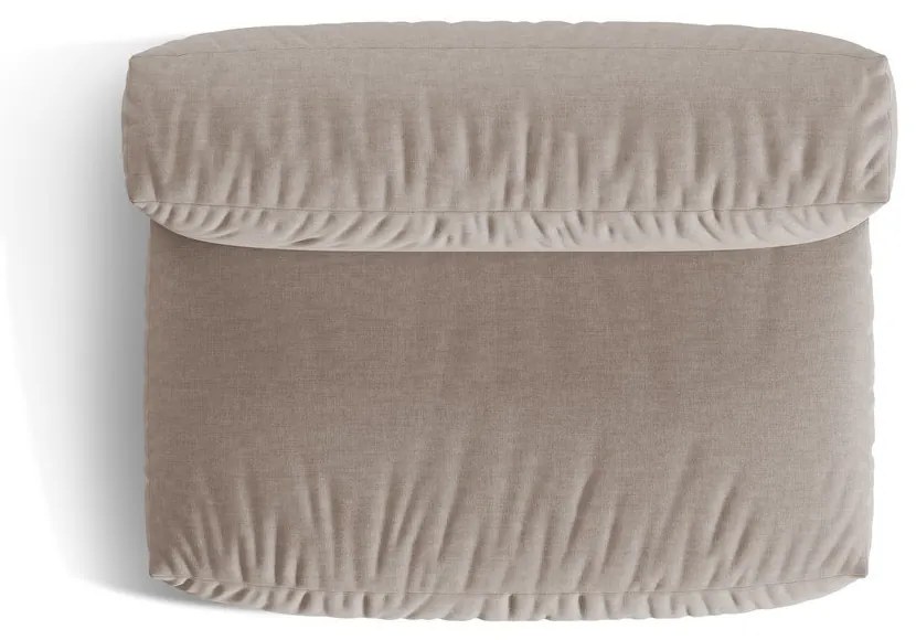 Béžový modul pohovky (stredový diel) Martina – Micadoni Home