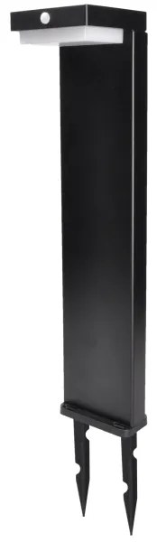 Solight WO7202 - LED Solárna lampa so senzorom PALERMO LED/5W/2000mAh IP54 čierna