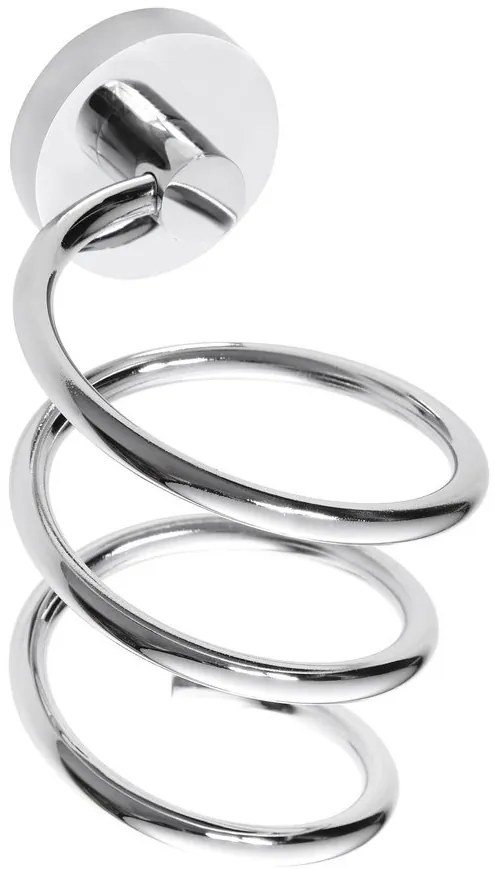 Sapho Sapho, X-ROUND držiak fénu, špirálový, chróm, XR002
