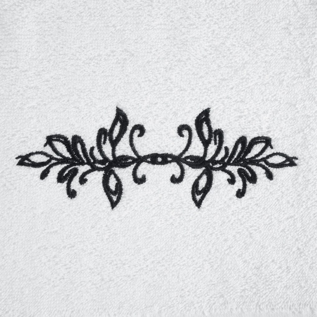 BAVLNENÝ UTERÁK KAMELIA SADA 1KS 30X50 CM, 1KS 50X90 CM, 1KS 70X140 CM BIELA