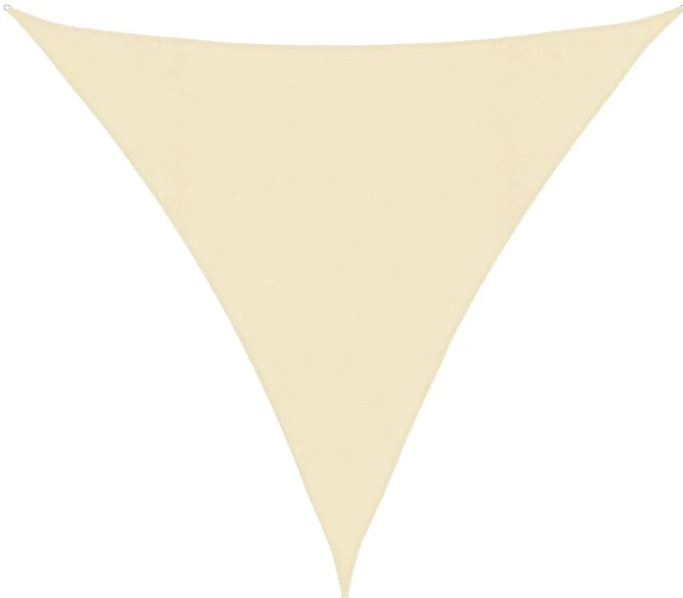 Tieniaca plachta 160 g/m² krémová 4,5x4,5x4,5 m HDPE