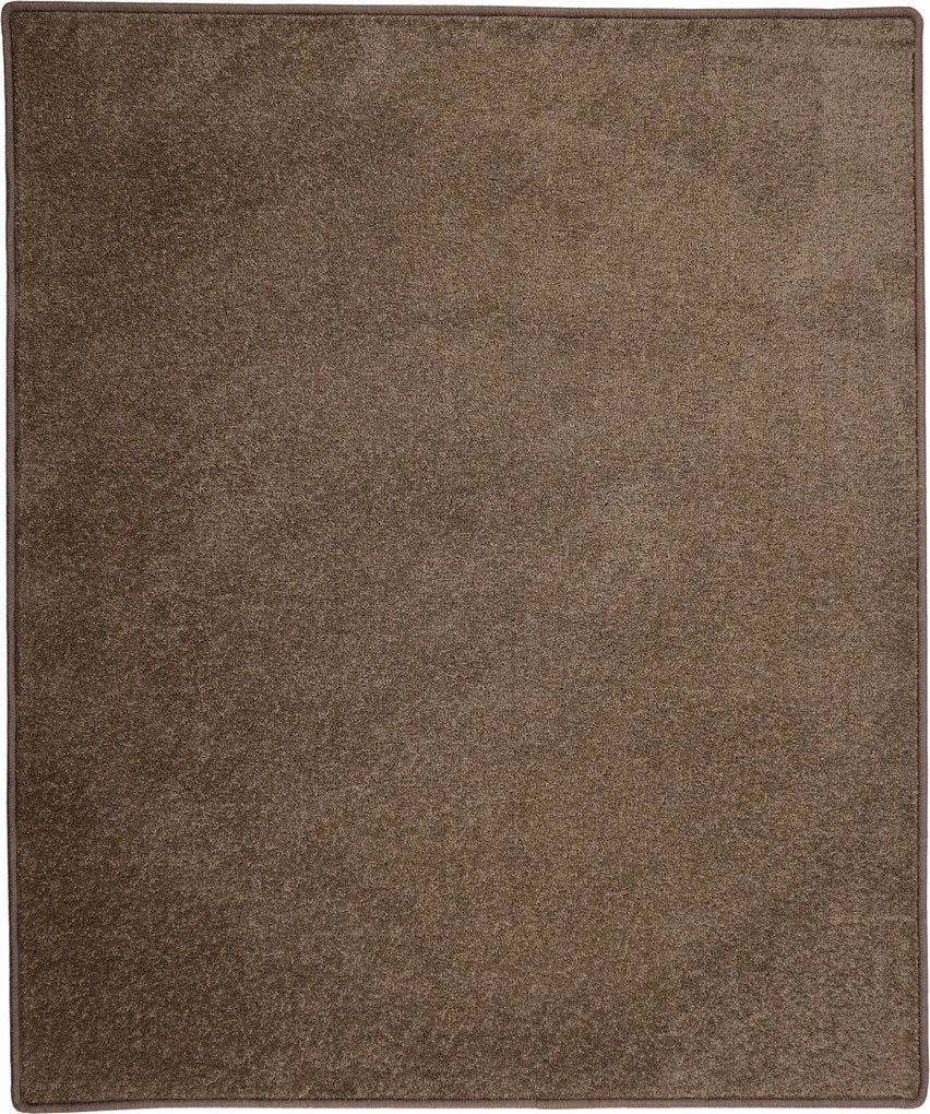 Vopi 200x300 cm Kusový koberec Eton hnedý 97, hnedá, chodba / predsieň