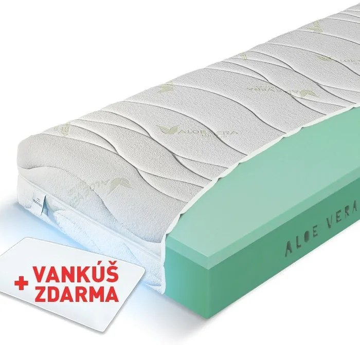 Materasso Penový matrac Viscogreen Aloe Rozmer: 140 x 200 cm