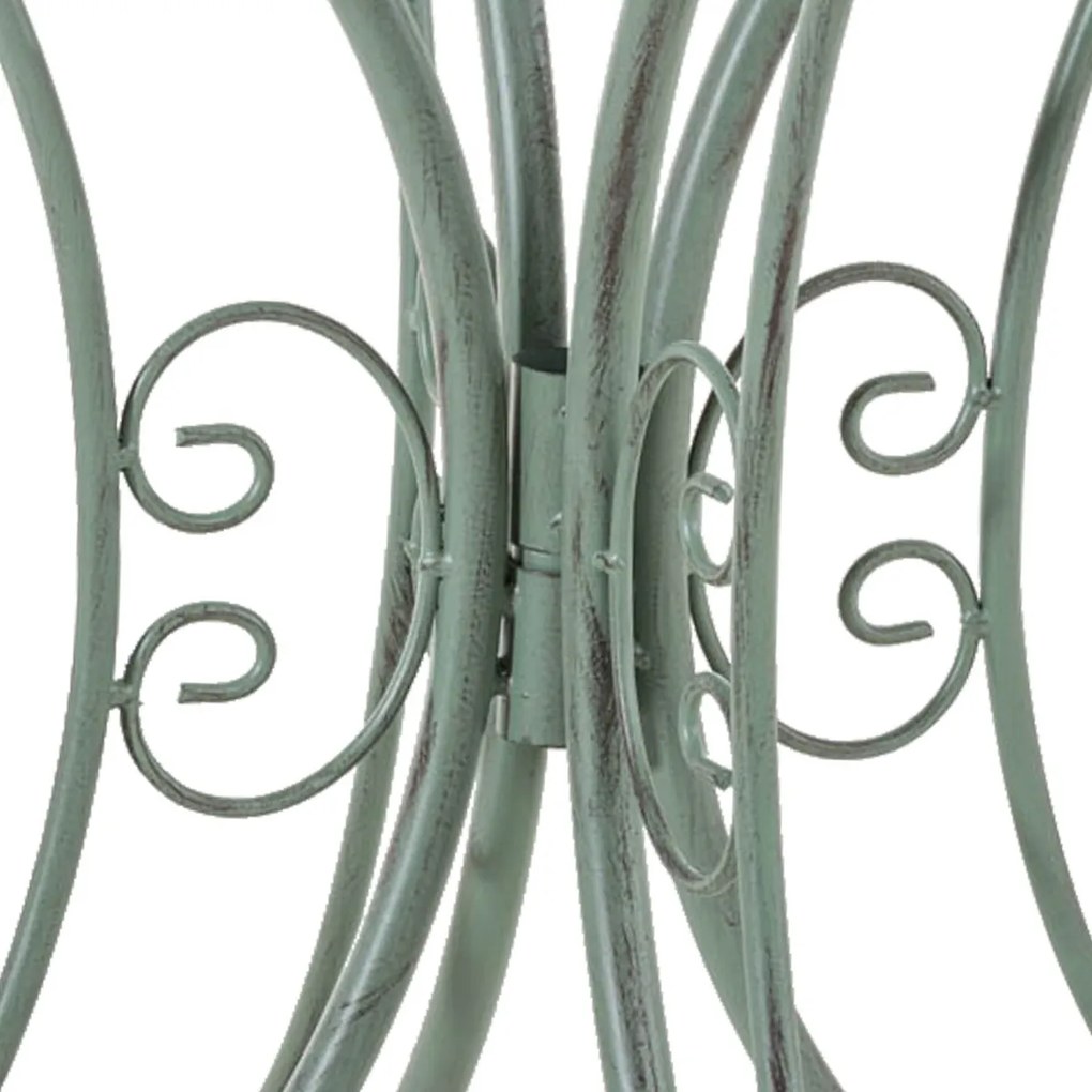 Kovový stôl GS13437402 - Zelená antik